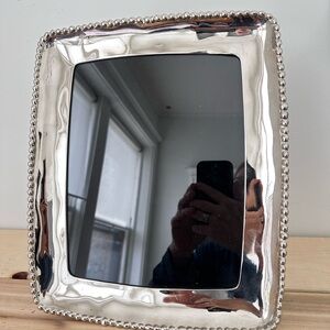 Michael Aram Beaded Silver Picture Frame 10 xx12